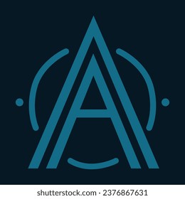 Letter A Logo vector design template