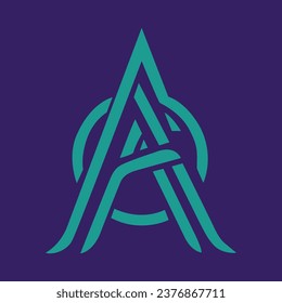 Letter A Logo vector design template