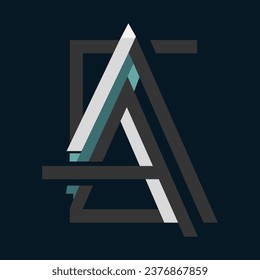 Letter A Logo vector design template