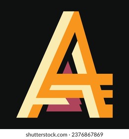 Letter A Logo vector design template