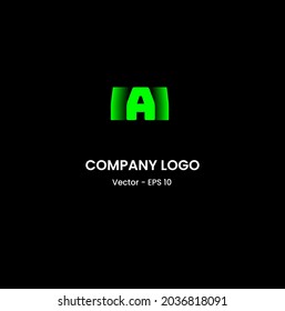 Logo de la carta. Vector. EPS 10. Una carta.