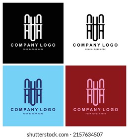 Letter A Logo, Vector icon Alphabet, Initials Company Brand Design illustration