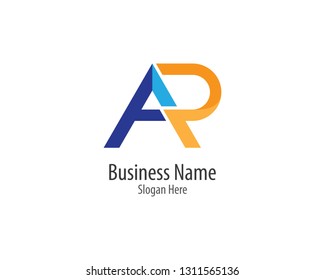 A letter logo vector icon illustration