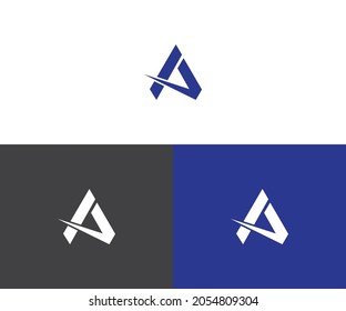 Ilustración de icono de vector de logotipo de letra