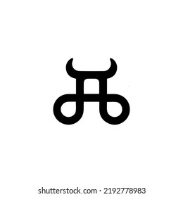 a letter logo vector illustration
