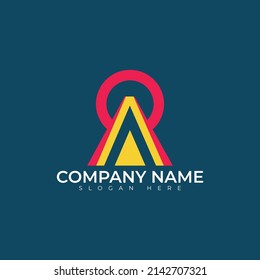 Diseño de ilustración vectorial de logotipo de letra