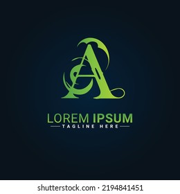 Diseño de ilustración vectorial de logotipo de carta 