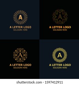 A LETTER LOGO VECTOR IMAGE