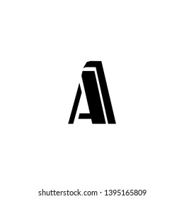 Letter A Logo Vector Modern