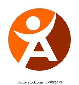 letter logo vector for sport company.