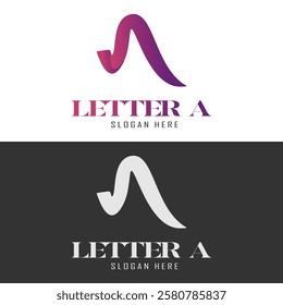 Letter A logo Vector Stock Illustrations