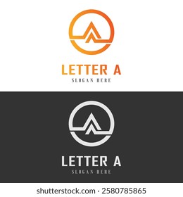 Letter A logo Vector Stock Illustrations
