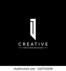 Letter I logo Vector Template 1