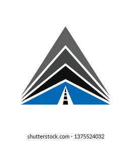 letter a logo vector template