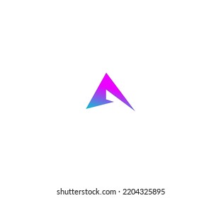 Abstraktes Monogramm-Symbol für ein Letter-Logo