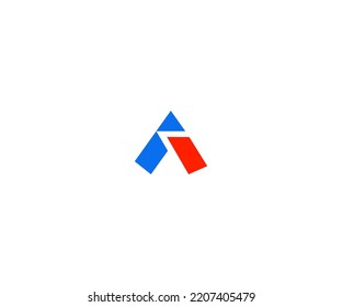 Abstraktes Monogramm-Symbol für ein Letter-Logo