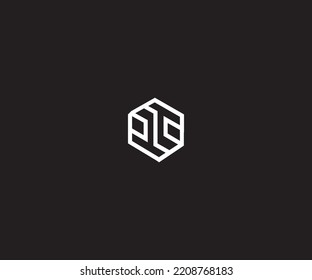 I Letra Plantilla vectorial de logotipo Símbolo abstracto de monograma