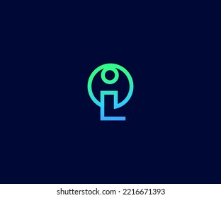 I Letter Logo Vector Template Abstract Monogram Symbol