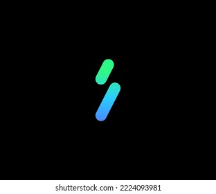 I Letter Logo Vector Template Abstract Monogram Symbol. Usable for Business sport, technology, fashion, digital And future creative logo
