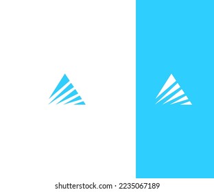 A Letter Logo Vector Template Abstract Monogram Symbol . Usable for Business sport, technology, fashion, digital And future creative logo