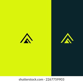 A Letter Logo Vector Template Abstract Monogram Symbol 