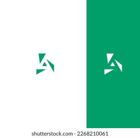 Plantilla de vectores de logotipo de carta Símbolo abstracto de monograma 
