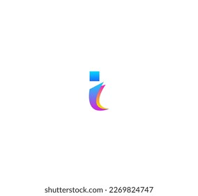 i Letter Logo Vector Template Abstract Monogram Symbol 