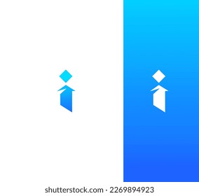 i Letter Logo Vector Template Abstract Monogram Symbol 