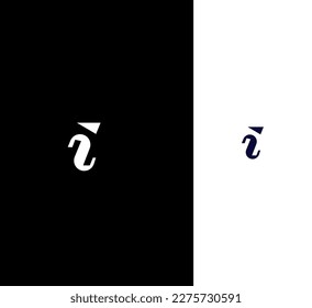 i Letter Logo Vector Template Abstract Monogram Symbol 