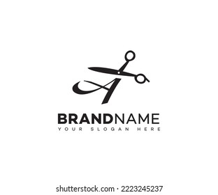 A Letter Logo Vector Template beauty salon logo