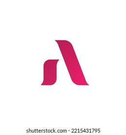 Letter A logo vector template element