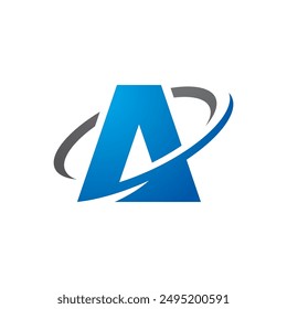 Letter A logo vector template element
