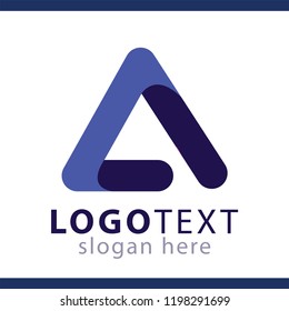 A Letter Logo vector template, stock letter A logo