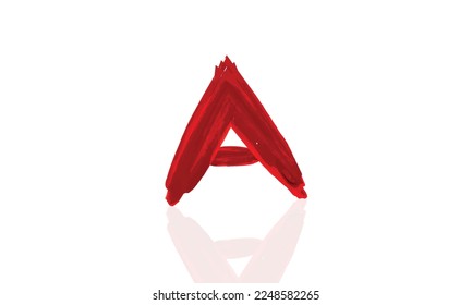 Ein Buchstabenlogo, Vektorgrafik, Aquarell-Datei