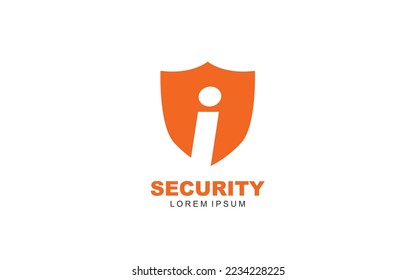 I letter logo vector for your branding with modern style.