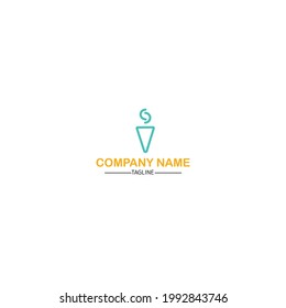 I letter logo for your company