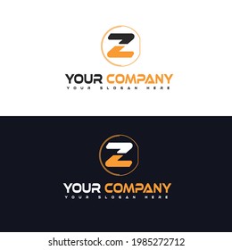 Letter Logo - Z Letter Alphabet Logo Design Template