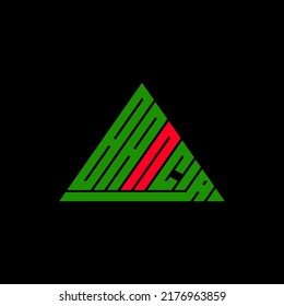 Letter logo.Bangla letter logo.Flag logo design with triangle shape.