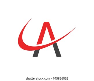 A letter logos template