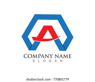 A Letter Logos  Template Vector