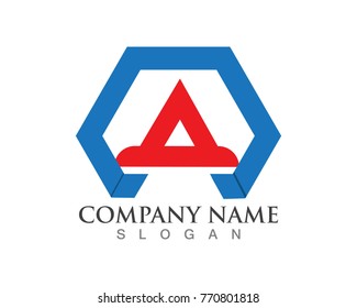 A Letter Logos  Template Vector