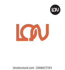 Letter LON Monogram Logo Design