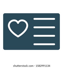 
letter, love letter Isolated Vector Icon which can be easily modified or edited
