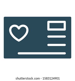 
letter, love letter Isolated Vector Icon which can be easily modified or edited
