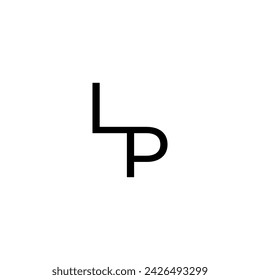 letter LP logo,LP logo design,LP monogram,tshirt design