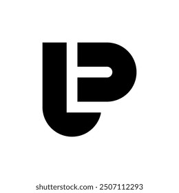 Letter LP PL creative monogram logo