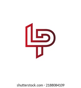 Letter LP, PL Logo Template vector symbol 