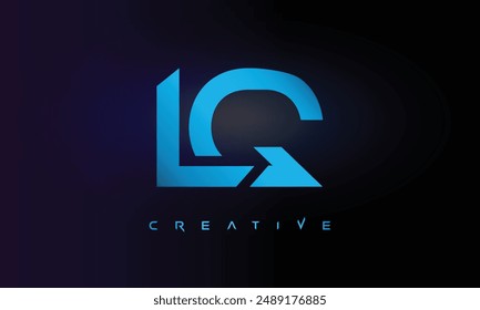 Letter LQ logo design creative custom clean two alphabet logo

