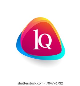 Letter Lq Logo Triangle Shape Colorful Stock Vector (Royalty Free ...
