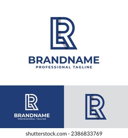 Letter LR or RL Logo, suitable for any business with LR or RL initial.